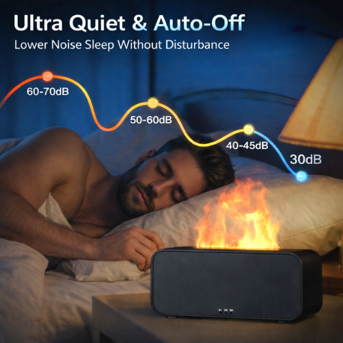Flame Effect Aroma Humidifier/Diffuser
