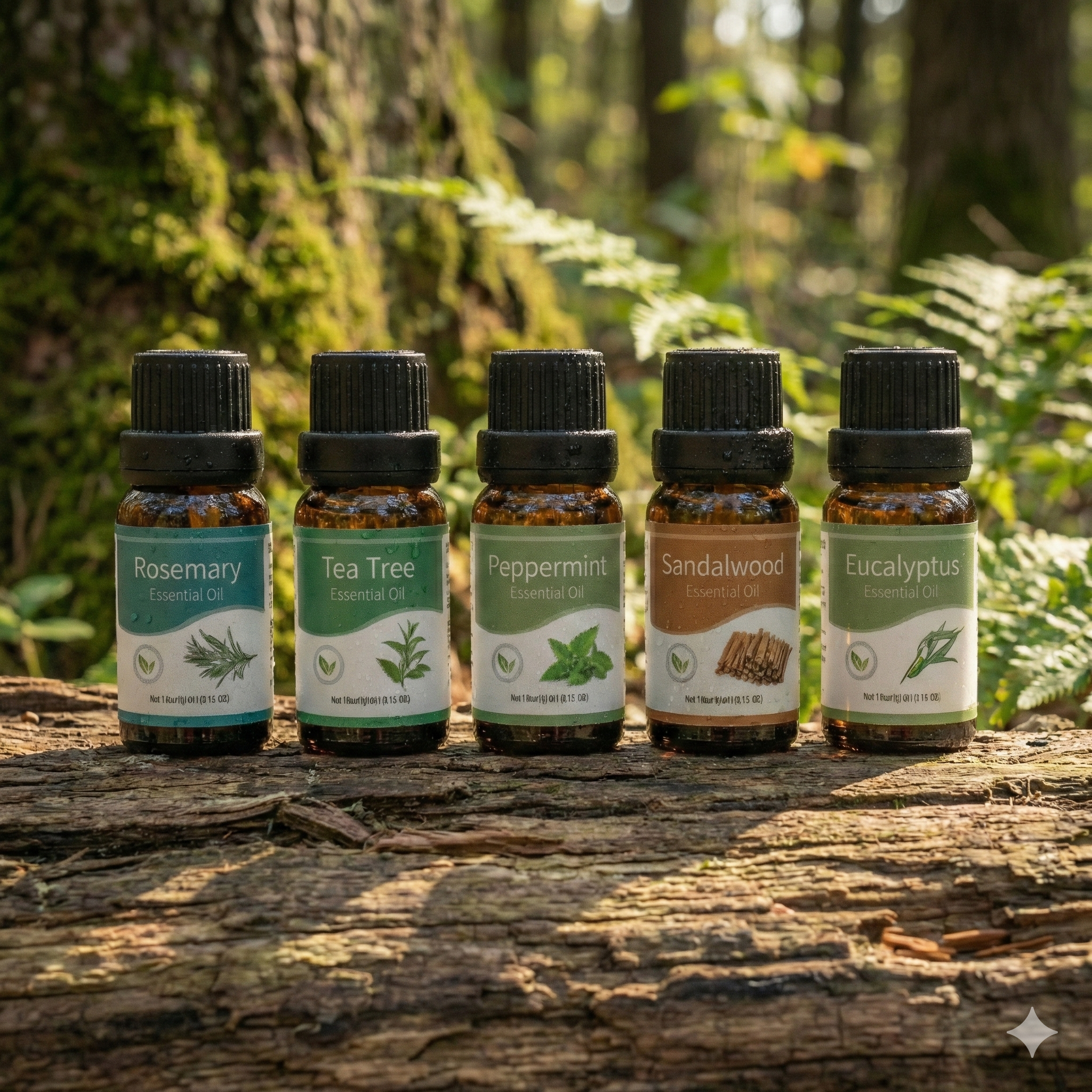 Essential Oil Collection - 5 Scents