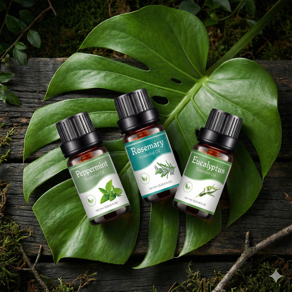 Essential Oil Trio Pack – Choose Any 3
